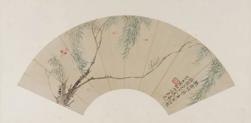 On a Branch of Willow, Qing Dynasty, probably 1770